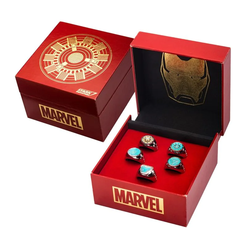 Marvel Iron Man Arc Reactor Rign Set