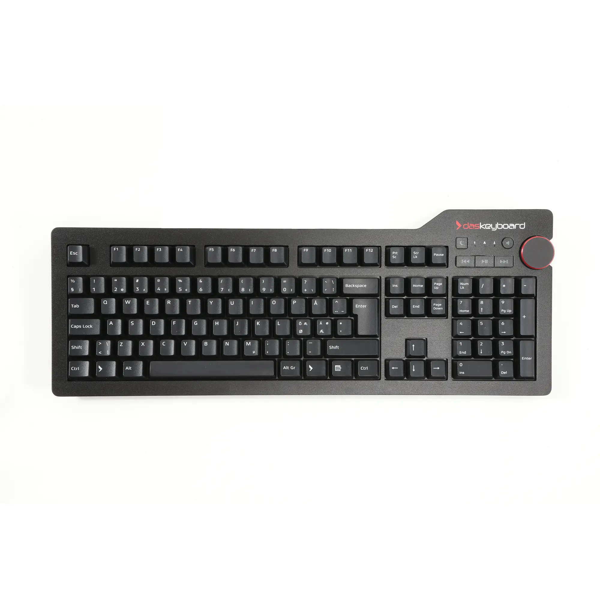 Das Keyboard 4 Professional : Cherry MX Blau Clicky Skandinavien Layout