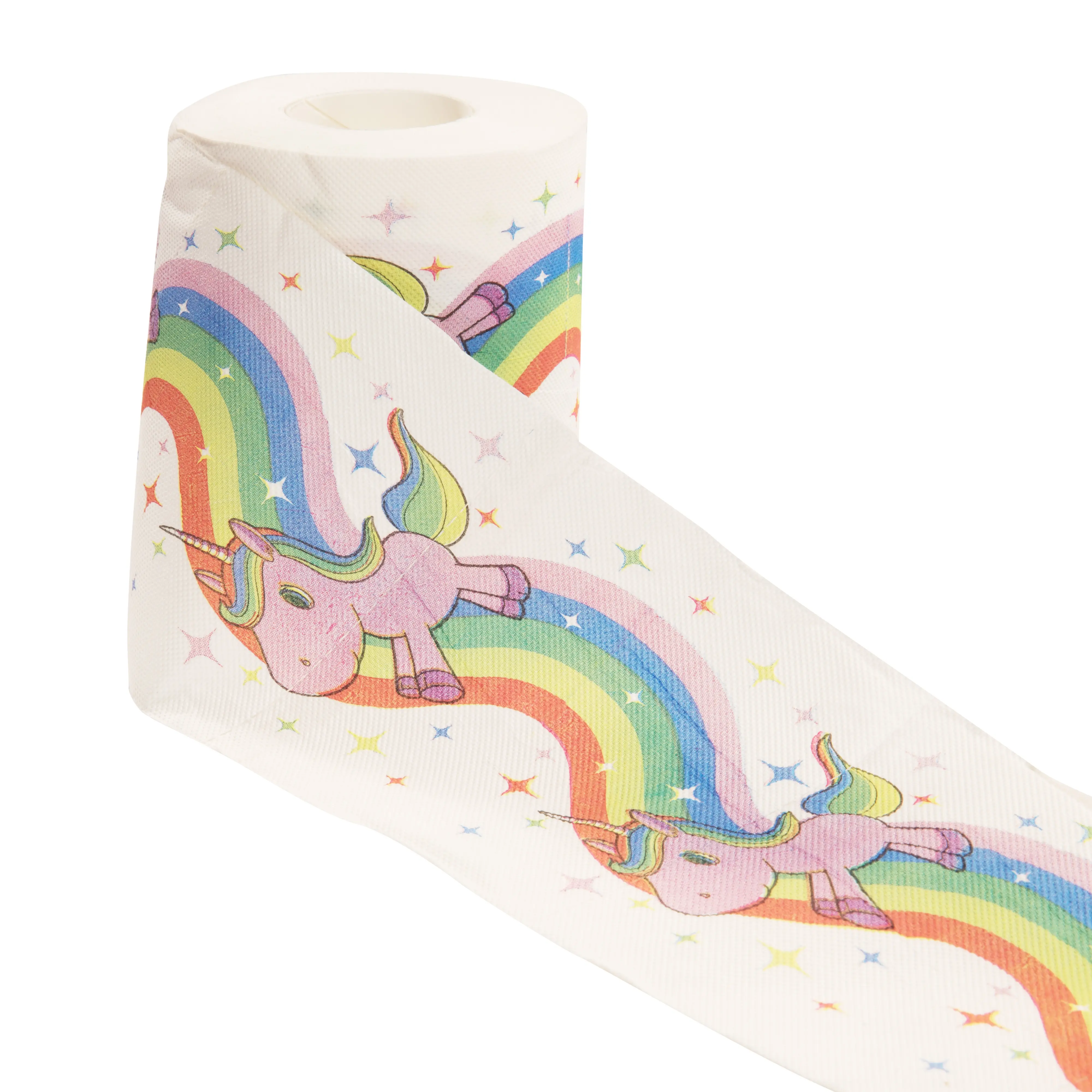 Einhorn-Toilettenpapier : 3 Rollen