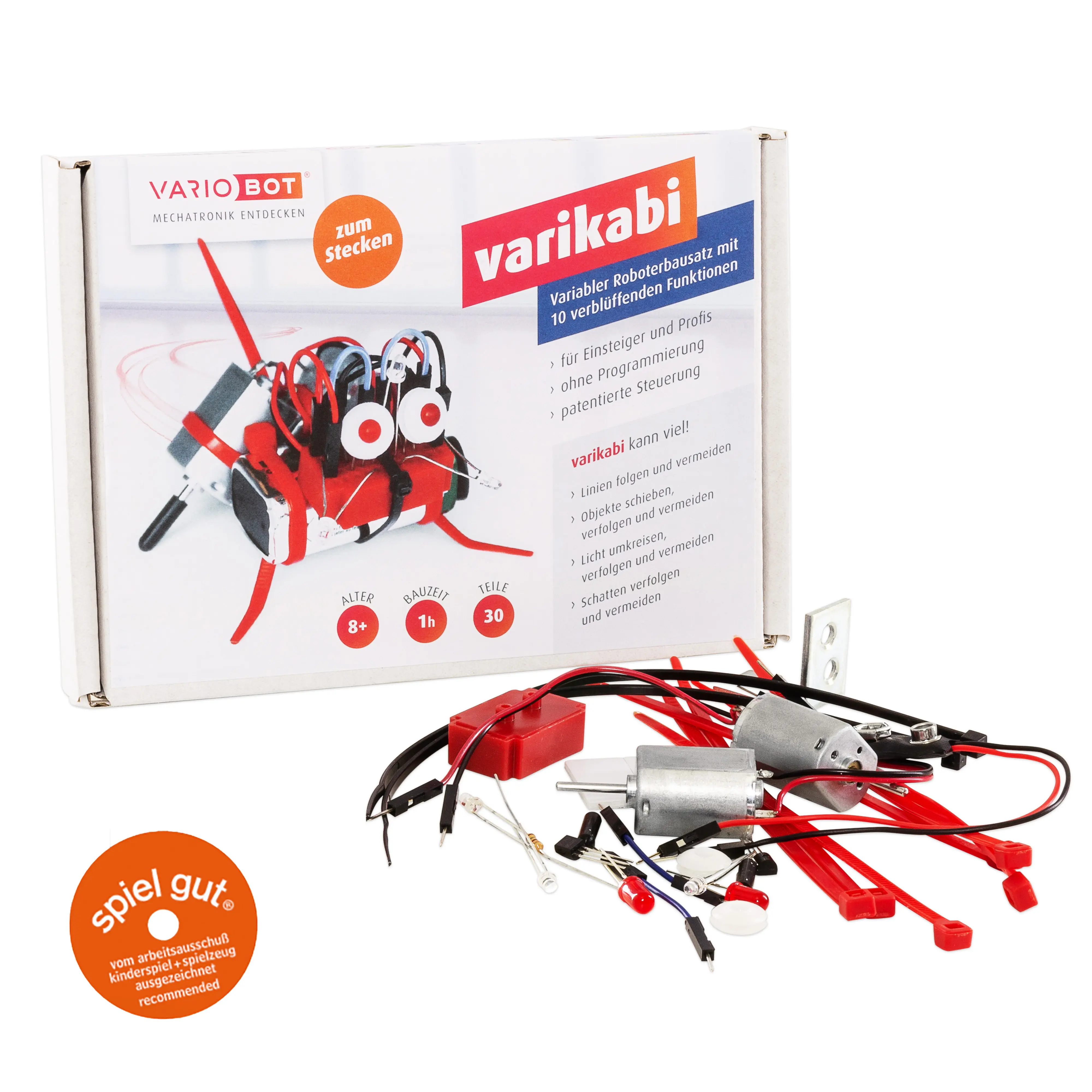 Analoger Roboterbausatz : varikabi Steckbausatz