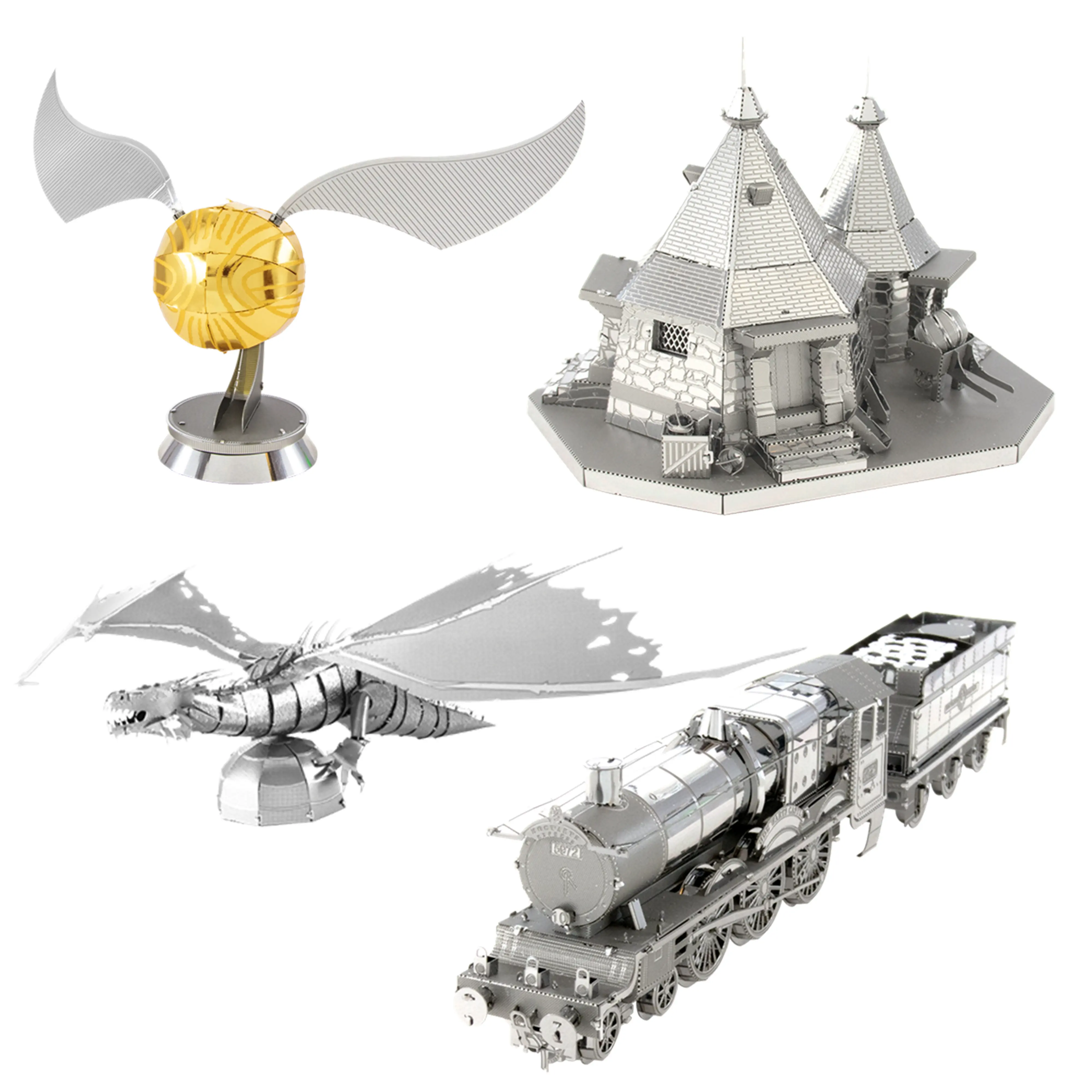 Harry Potter Metal Earth 3D-Baus&auml;tze : Alle 5 Modelle