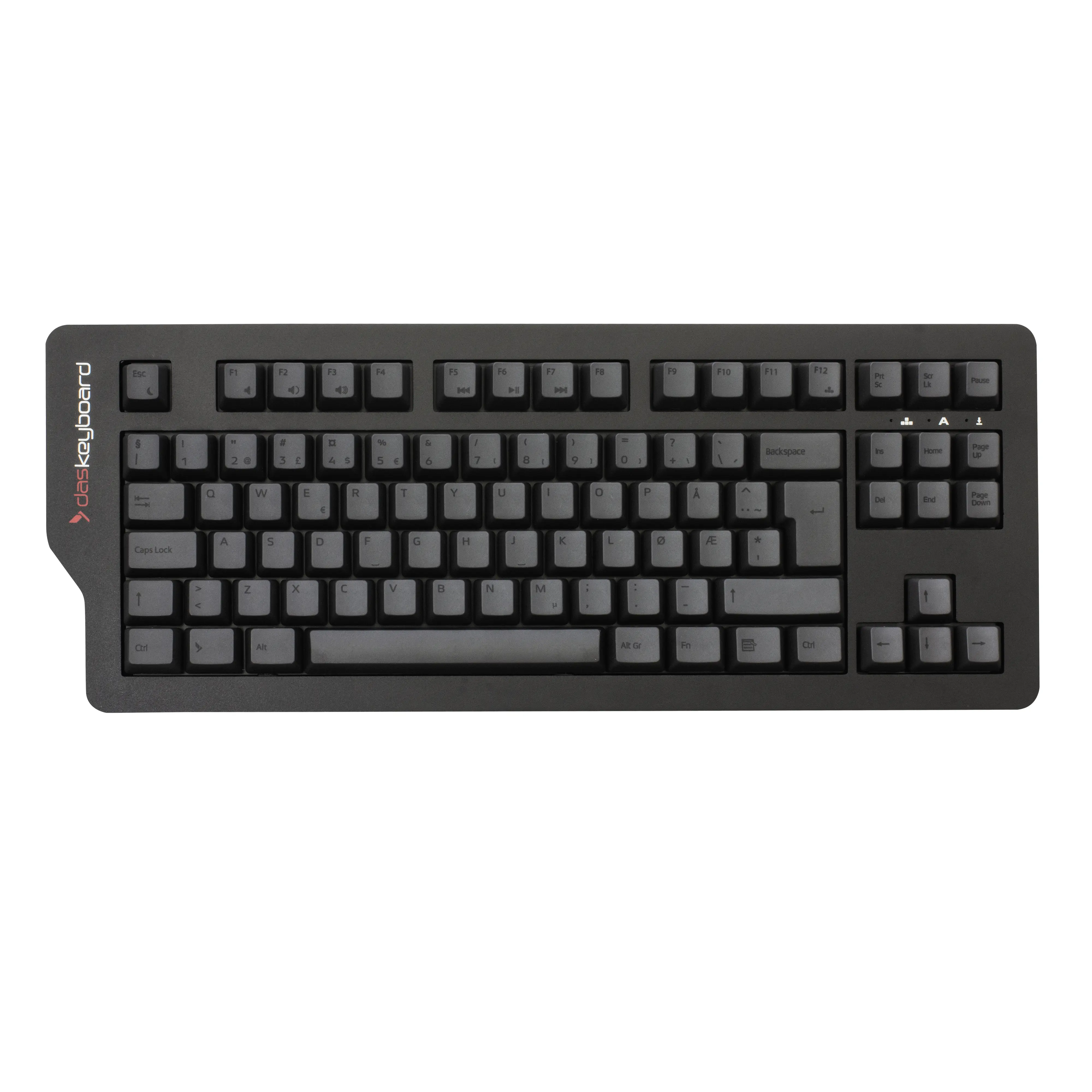 Das Keyboard 4C TKL : Cherry MX Braun Soft Clicky Skandinavien-Layout