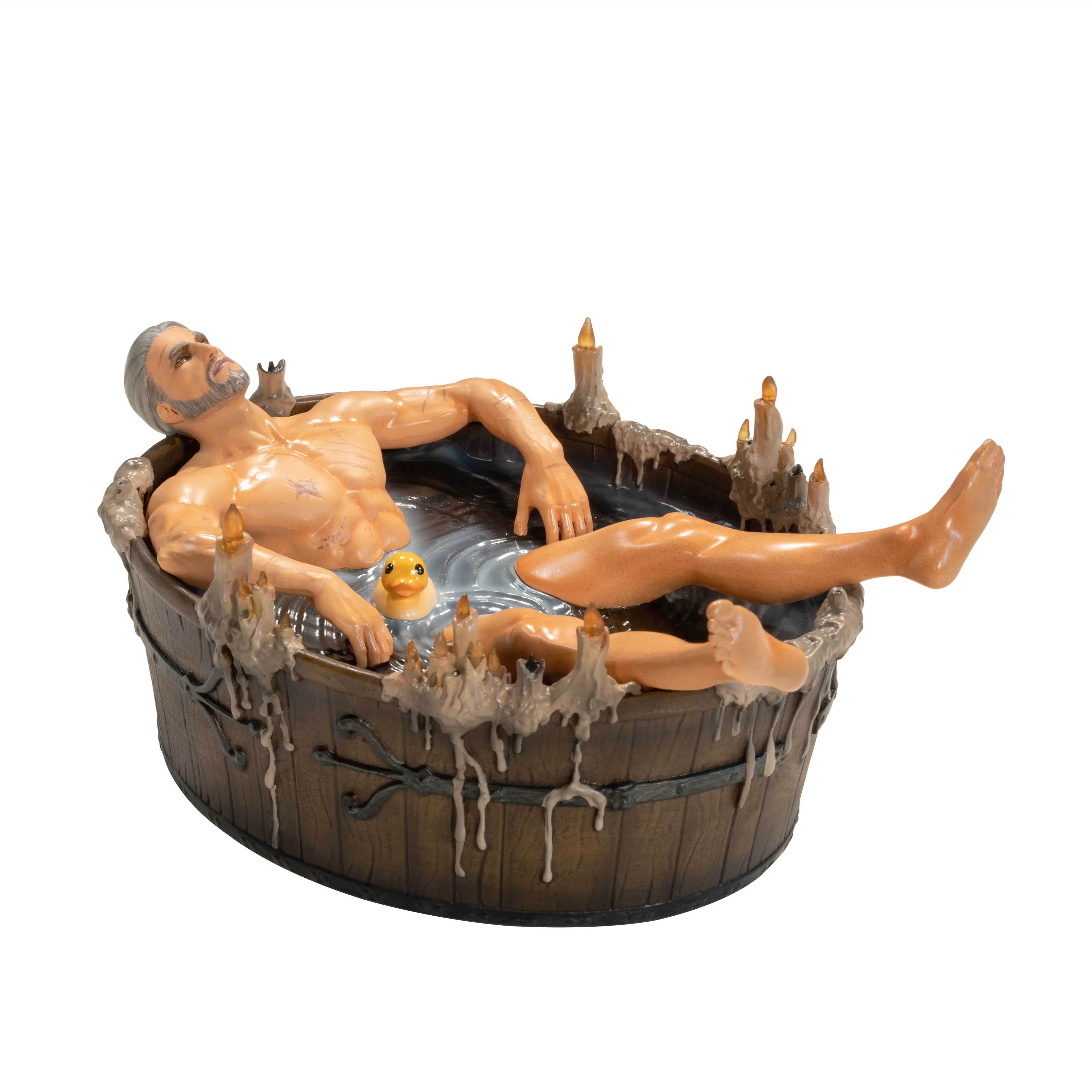 Dark Horse The Witcher Sammelfigur Geralt in der Badewanne
