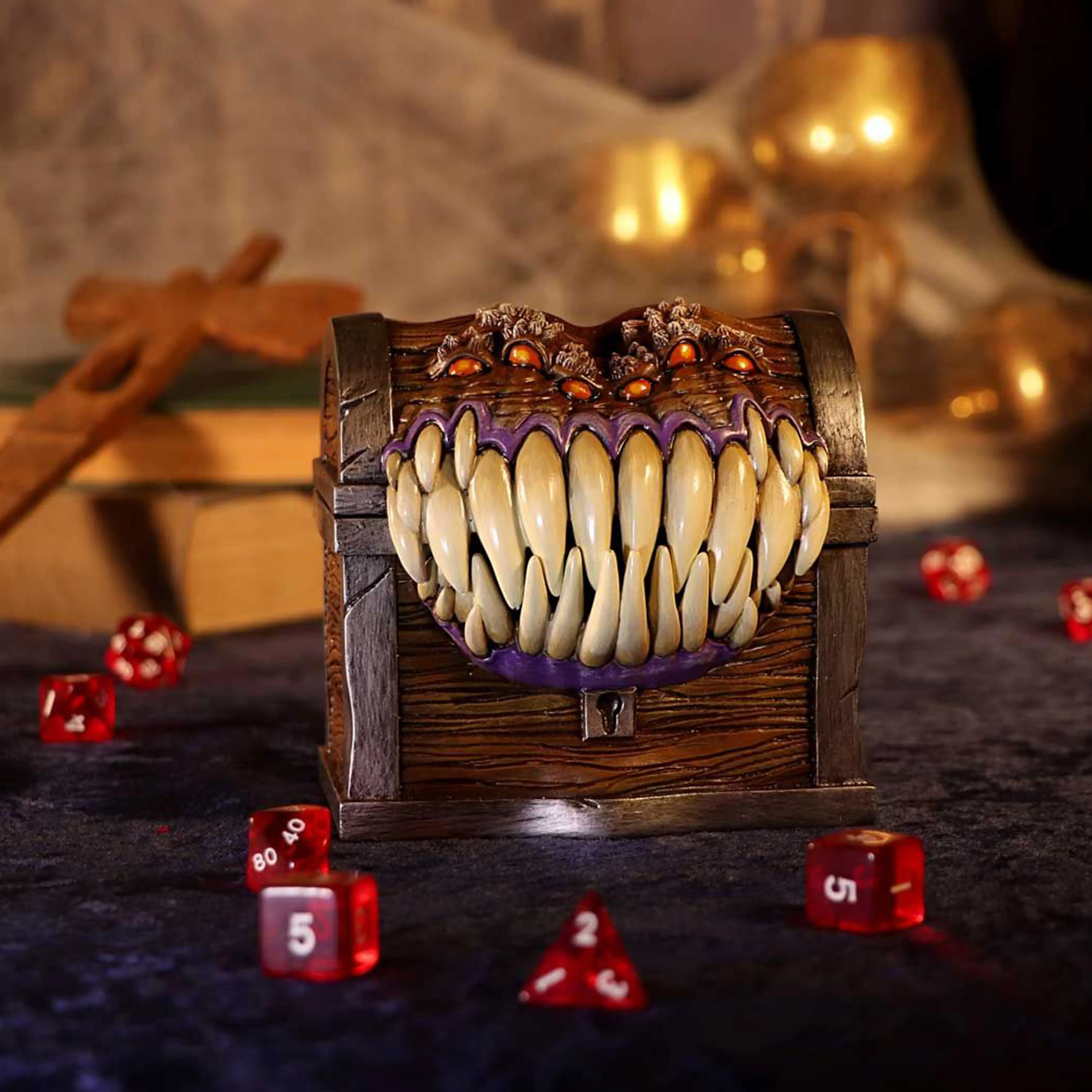 Dungeons & Dragons RPG Mimic Würfelbox