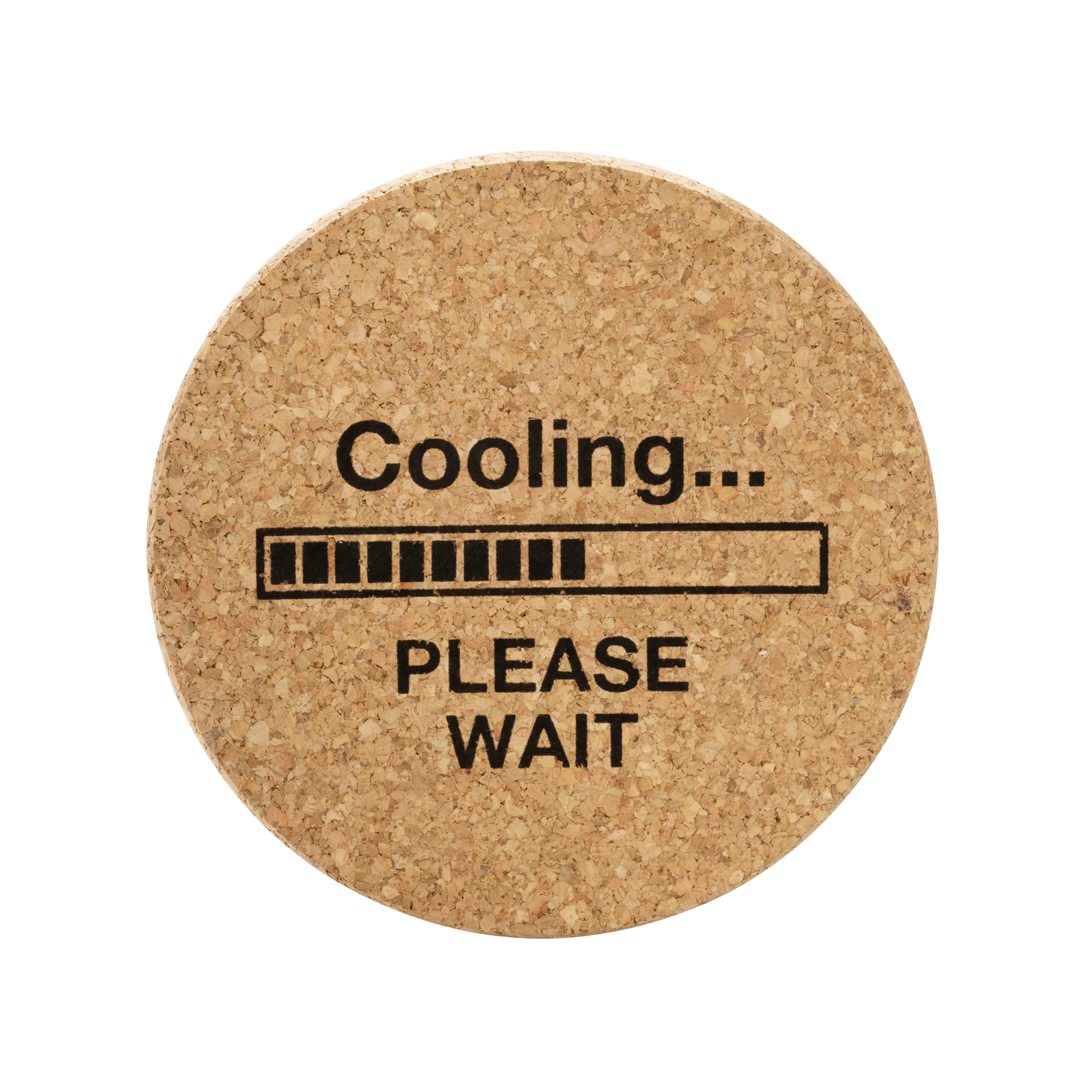 Topfuntersetzer Cooling Please Wait