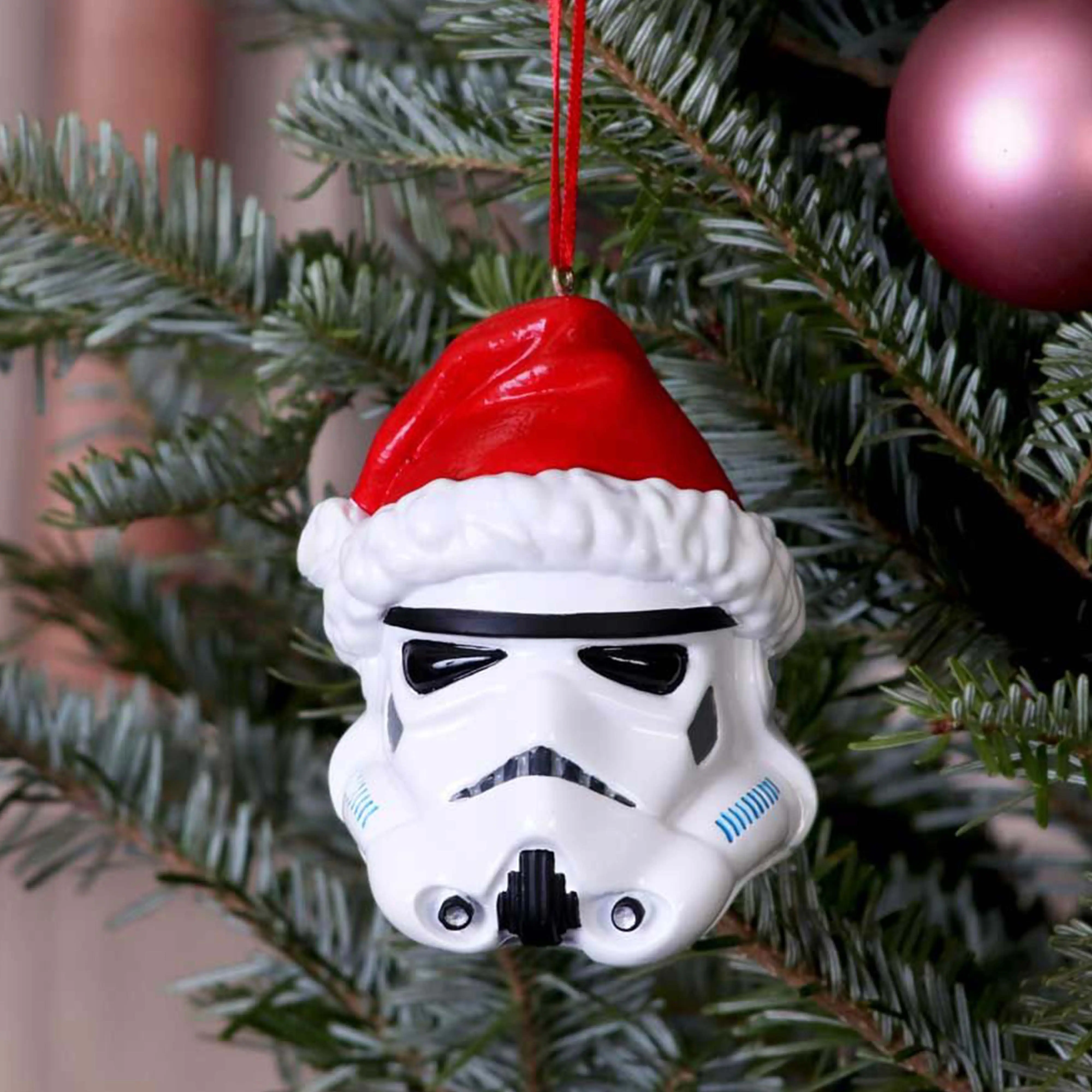 Stormtrooper Christbaumschmuck : Weihnachtsmütze