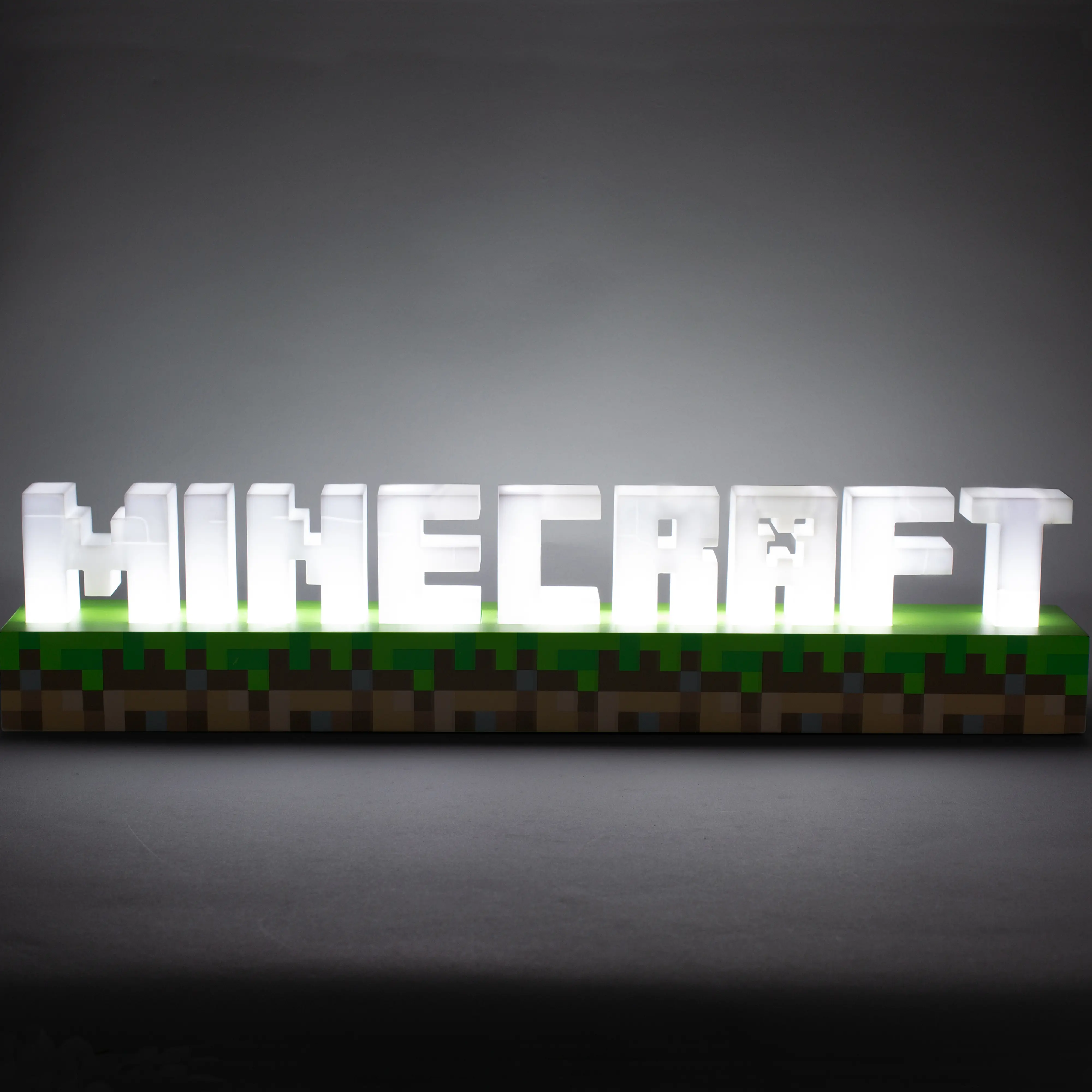 Minecraft Logo Lampe