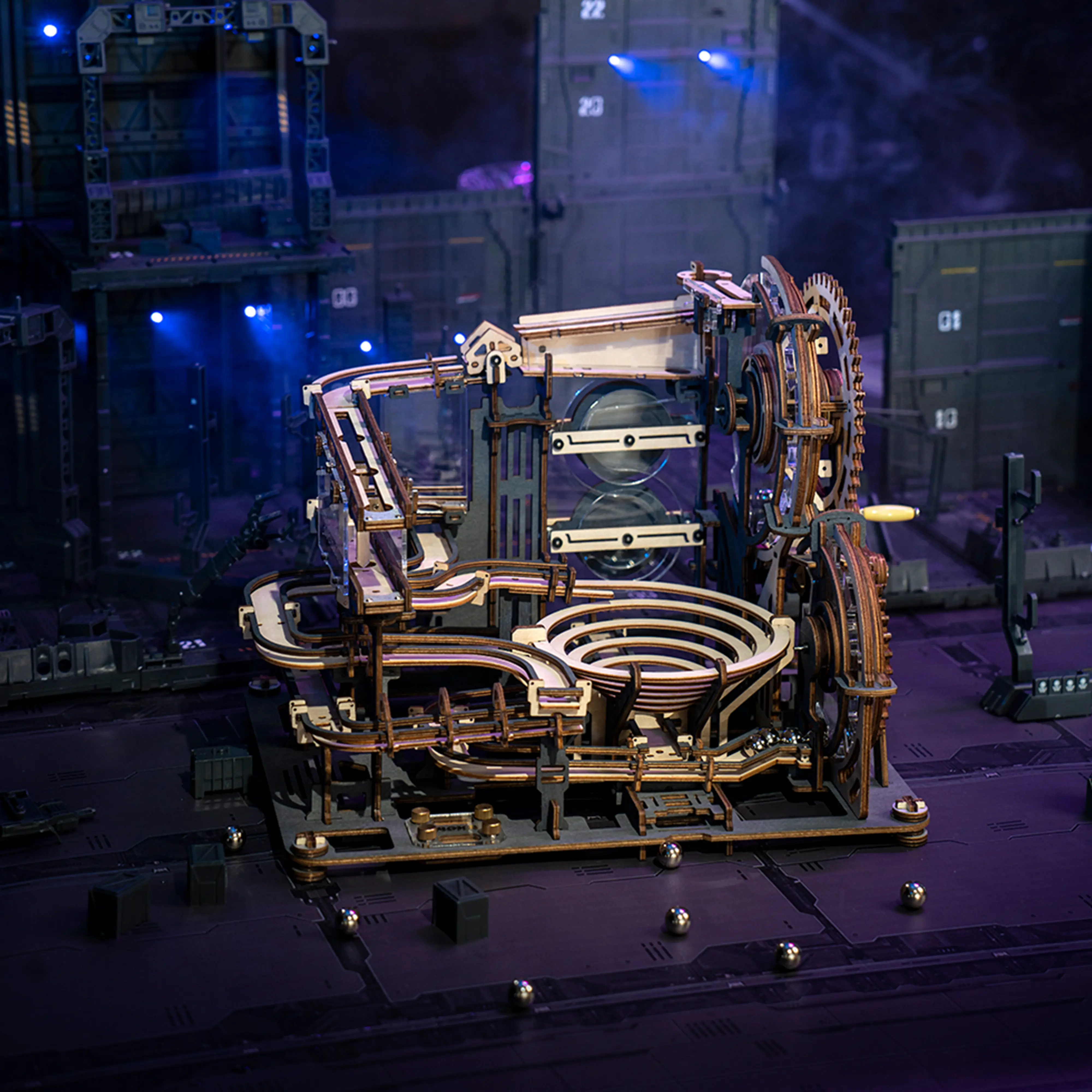 Murmelbahn Holzbausatz : Night City