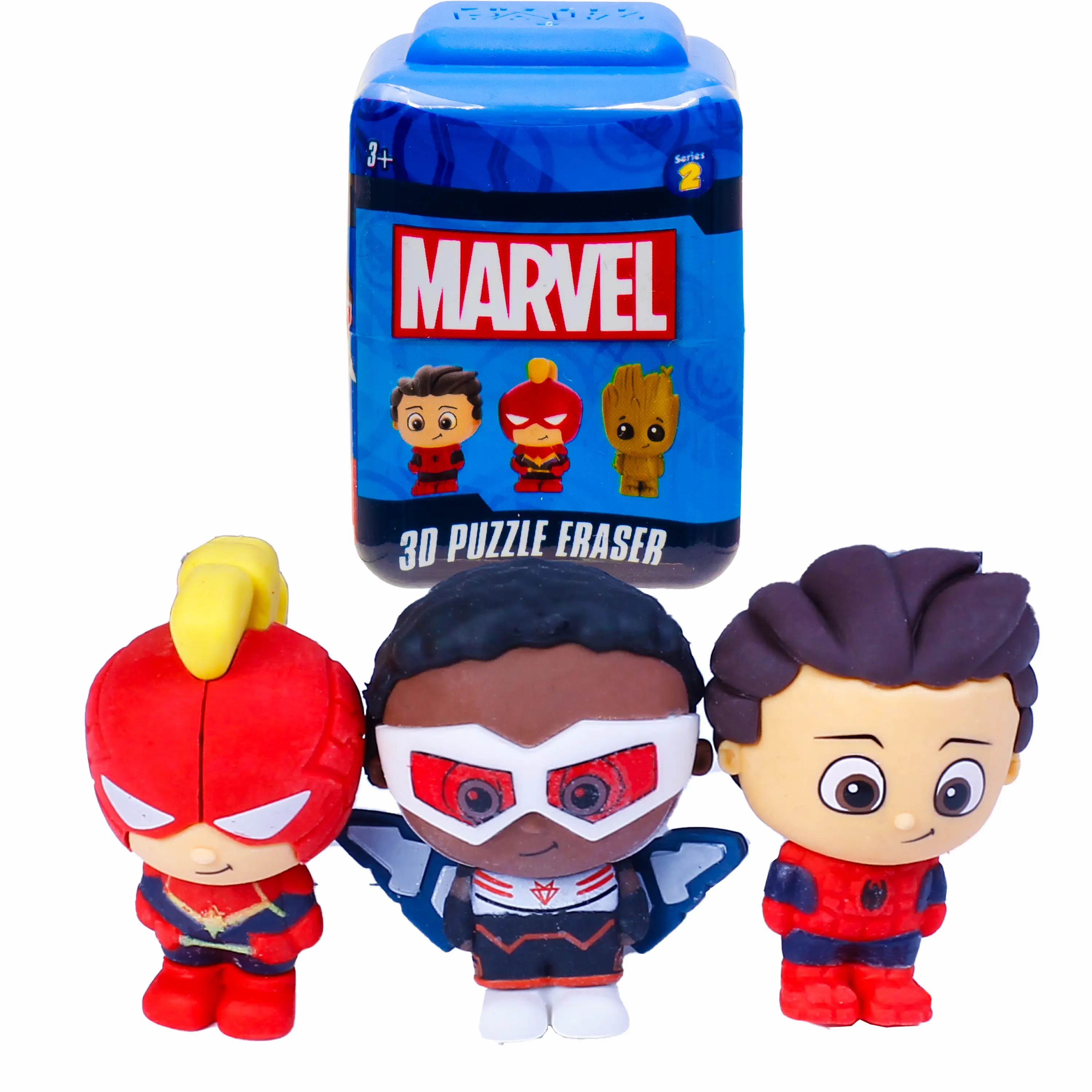 Marvel Avengers Puzzle Palz 3D Radiergummis Serie 2