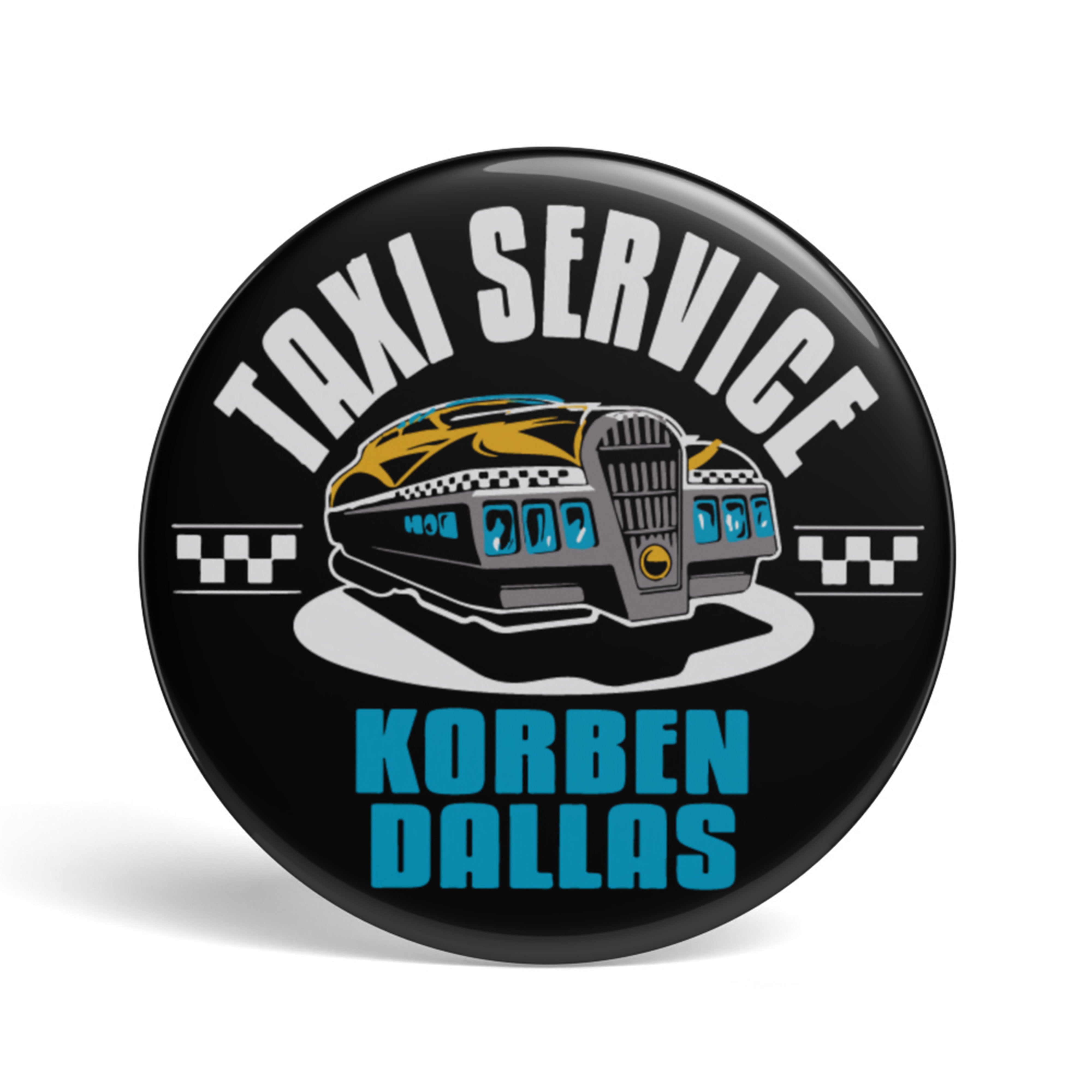 Geek Button Korben Dallas Taxi Service : 1 Button