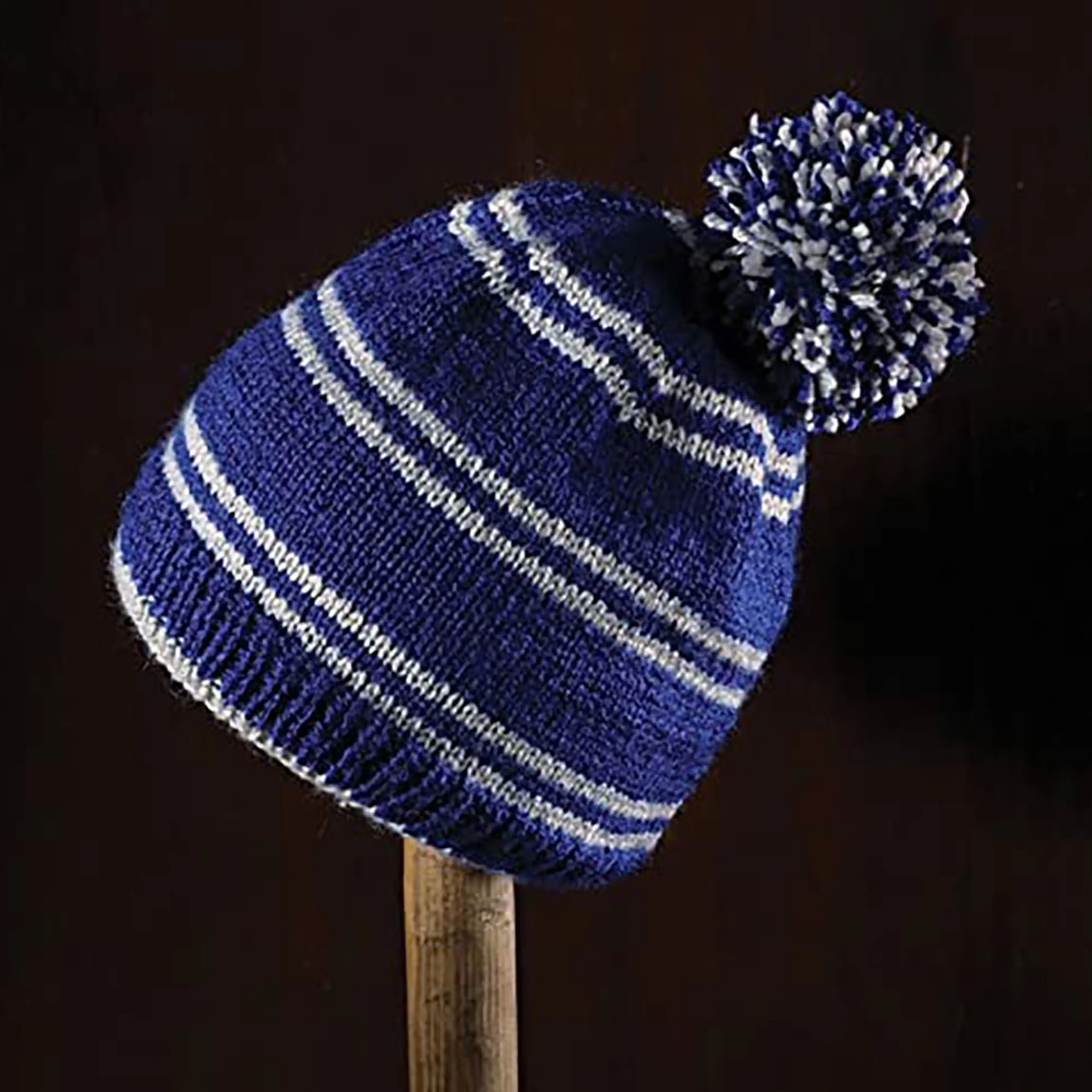Harry Potter Strick-Set : Ravenclaw Bommelm&uuml;tze