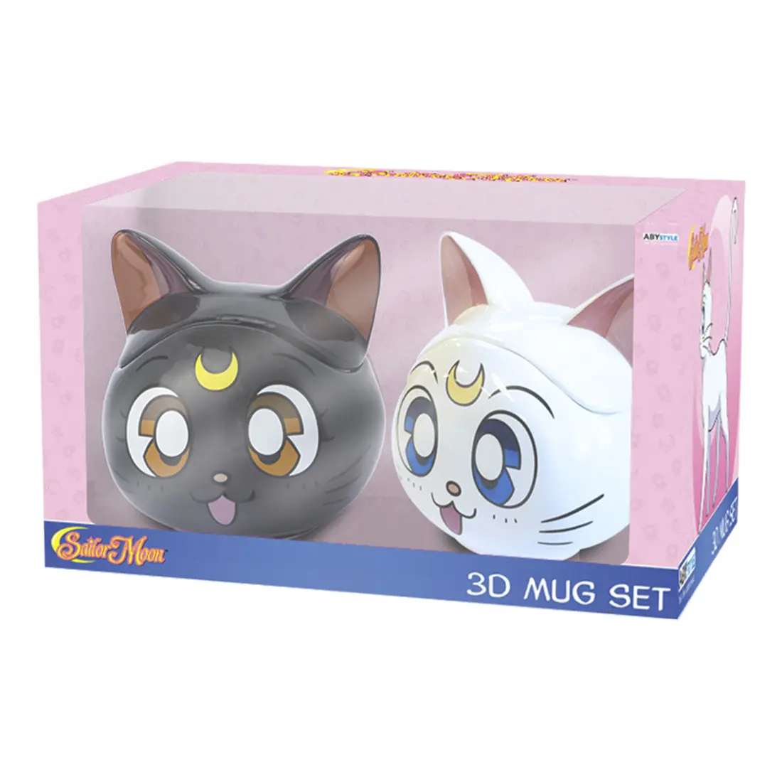 Sailor Moon 3D Becher : Geschenkset