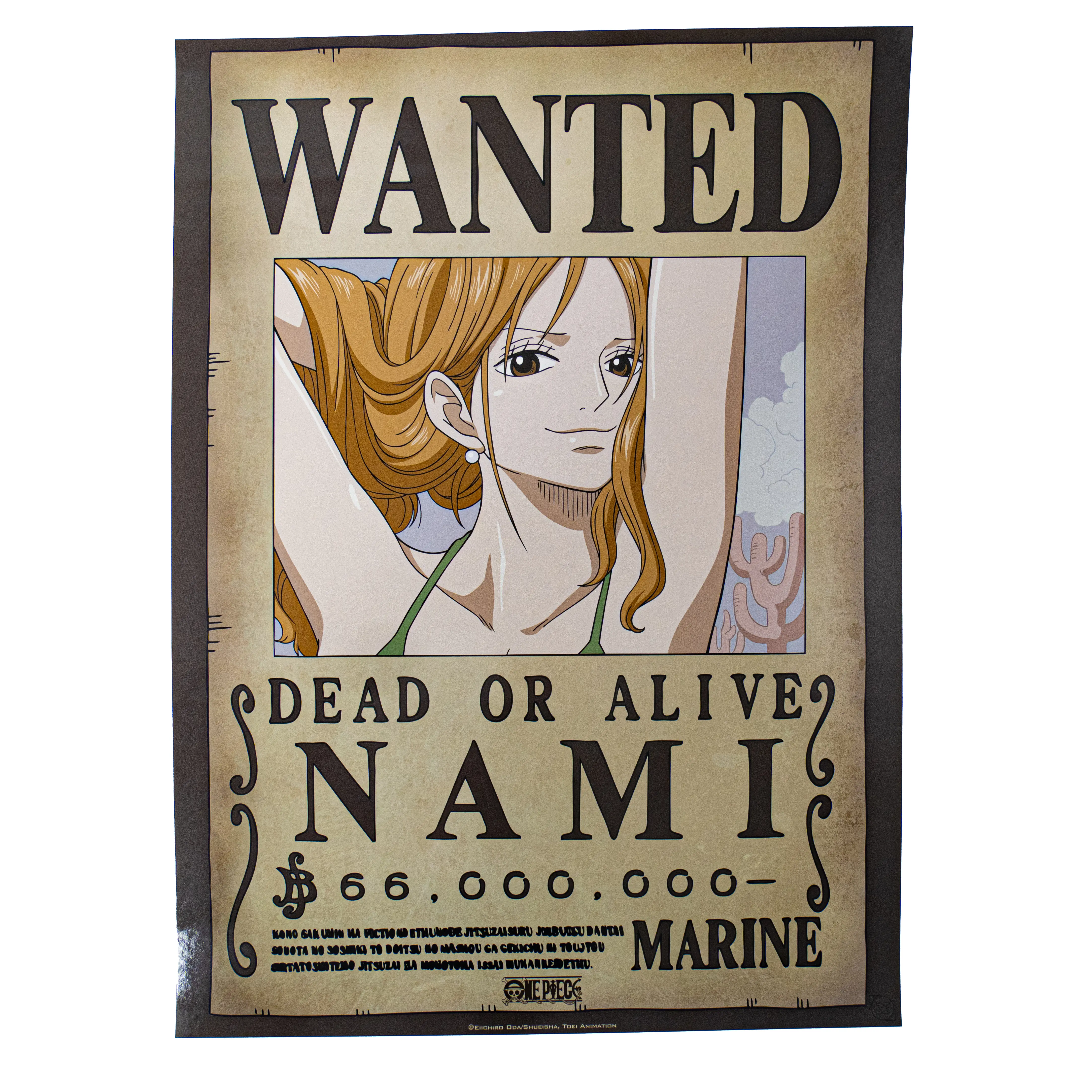 AbyStyle One Piece "Wanted" Poster , Nami