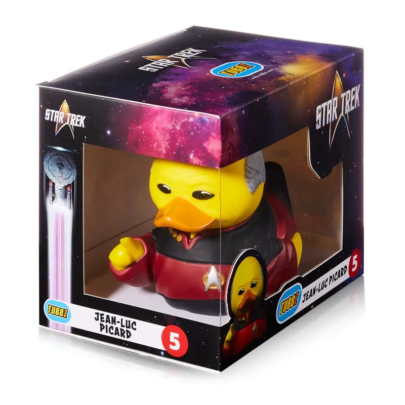 TUBBZ Star Trek - Captain Jean-Luc Picard – Boxed-Sammelfigur, 9 cm