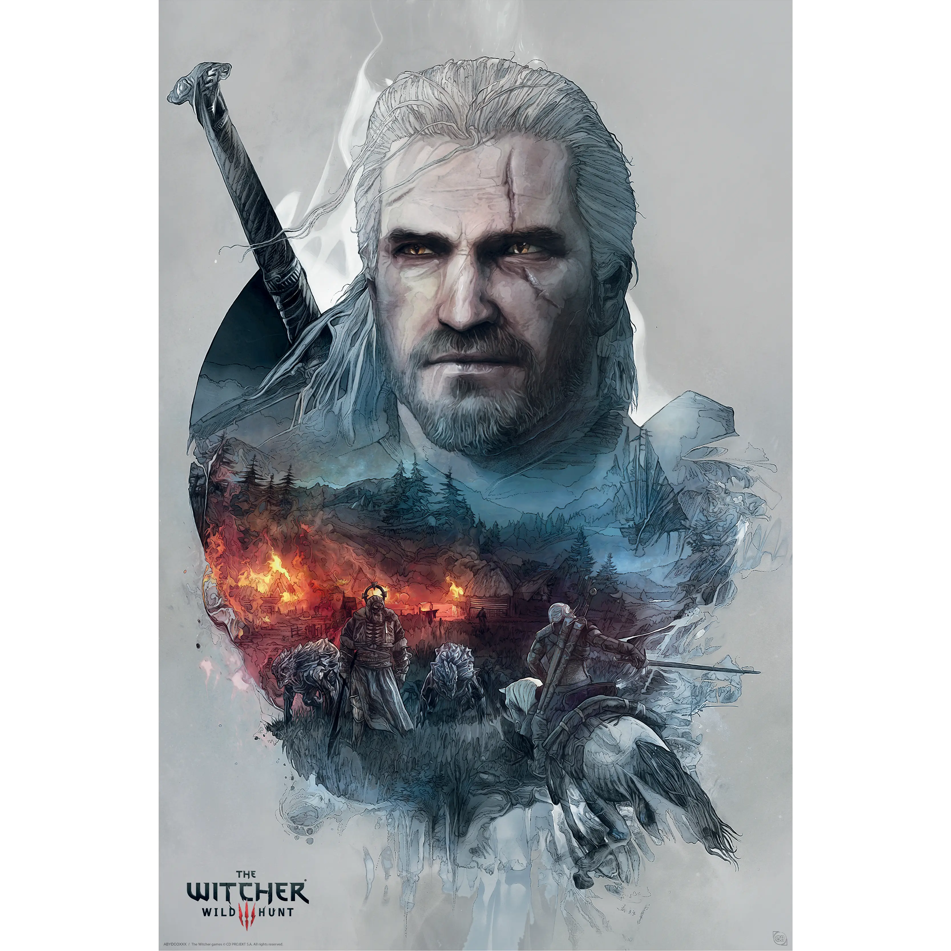 GBeye The Witcher Maxi Poster "Geralt"