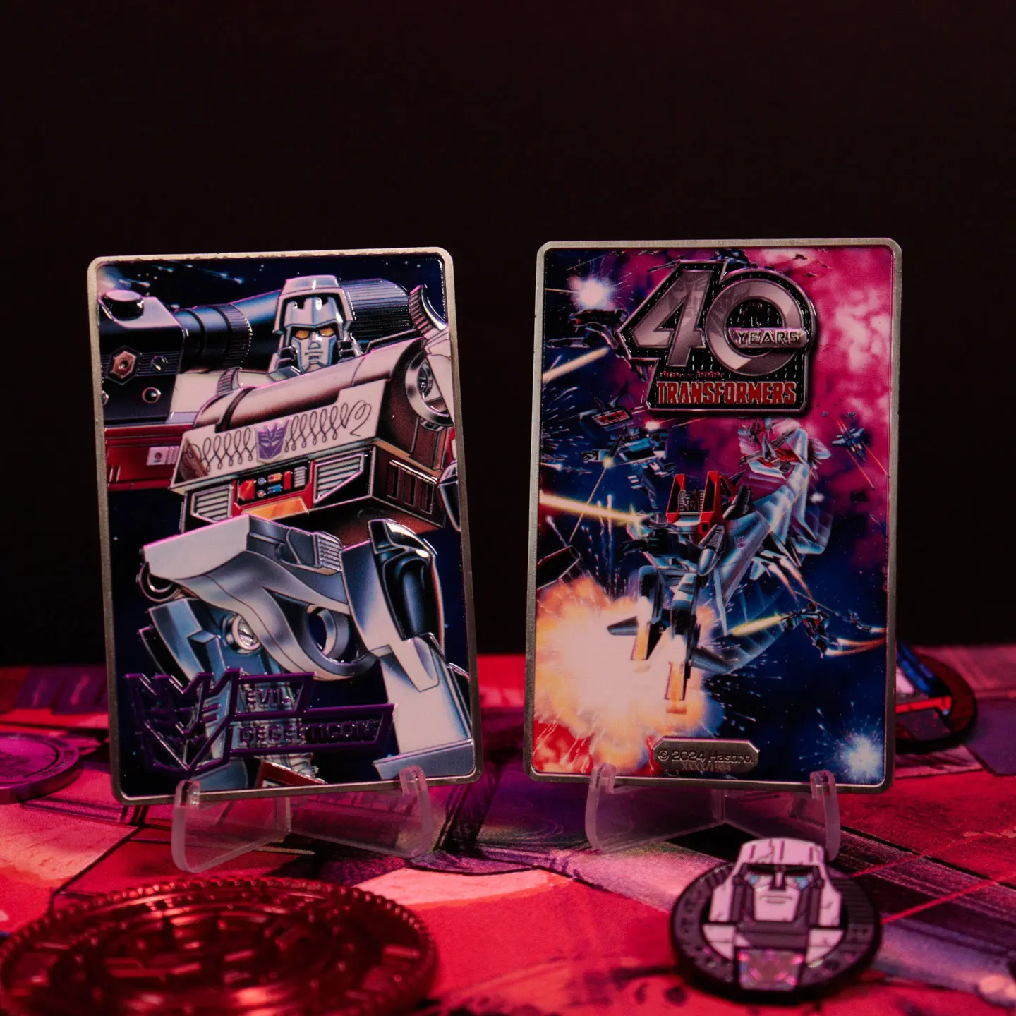 Transformers 40th Anniversary Limitierte Metallbarren zum Sammeln : Megatron