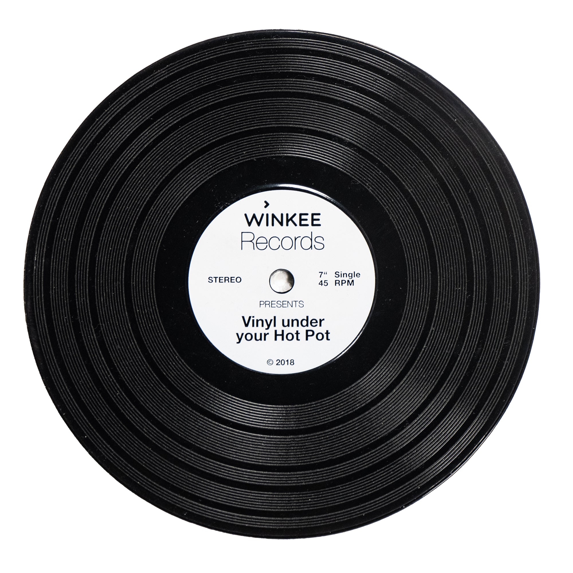 Schallplatten Topfuntersetzer
