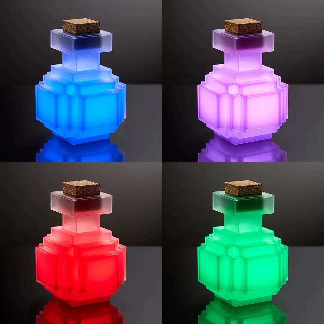 Minecraft Trankflasche Farbwechsel-Lampe