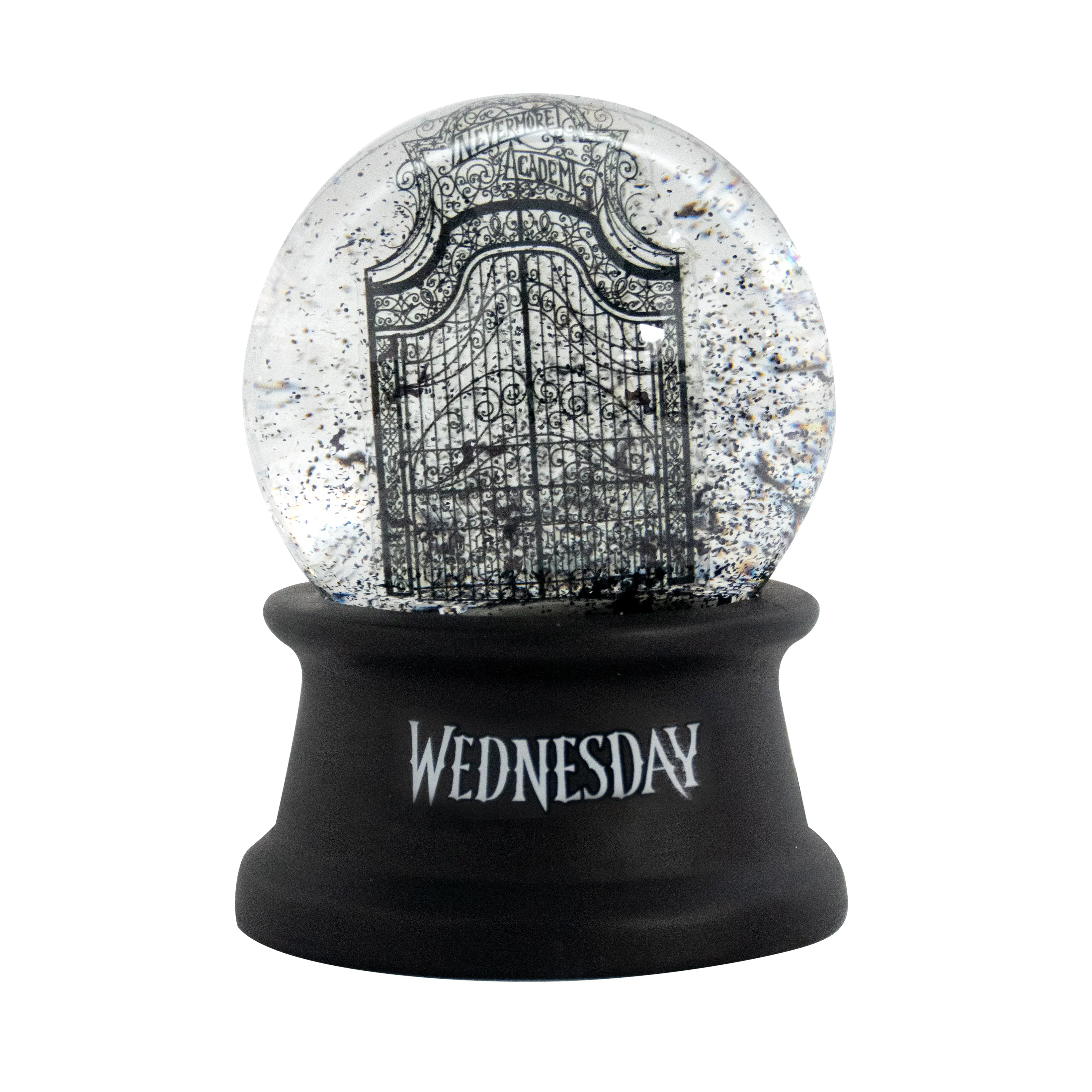 Wednesday - Gothic Schneekugel - Nevermore Gate - Schneekugel - multicolor  - Lizenzierter Fanartikel