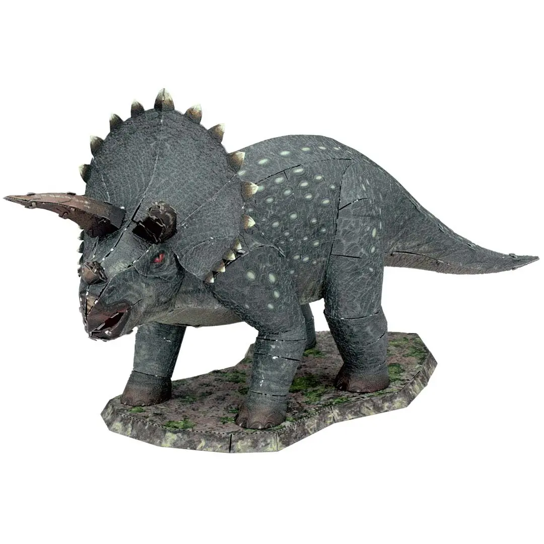 Metal Earth Dinosaurier 3D Bausätze : Triceratops Premium