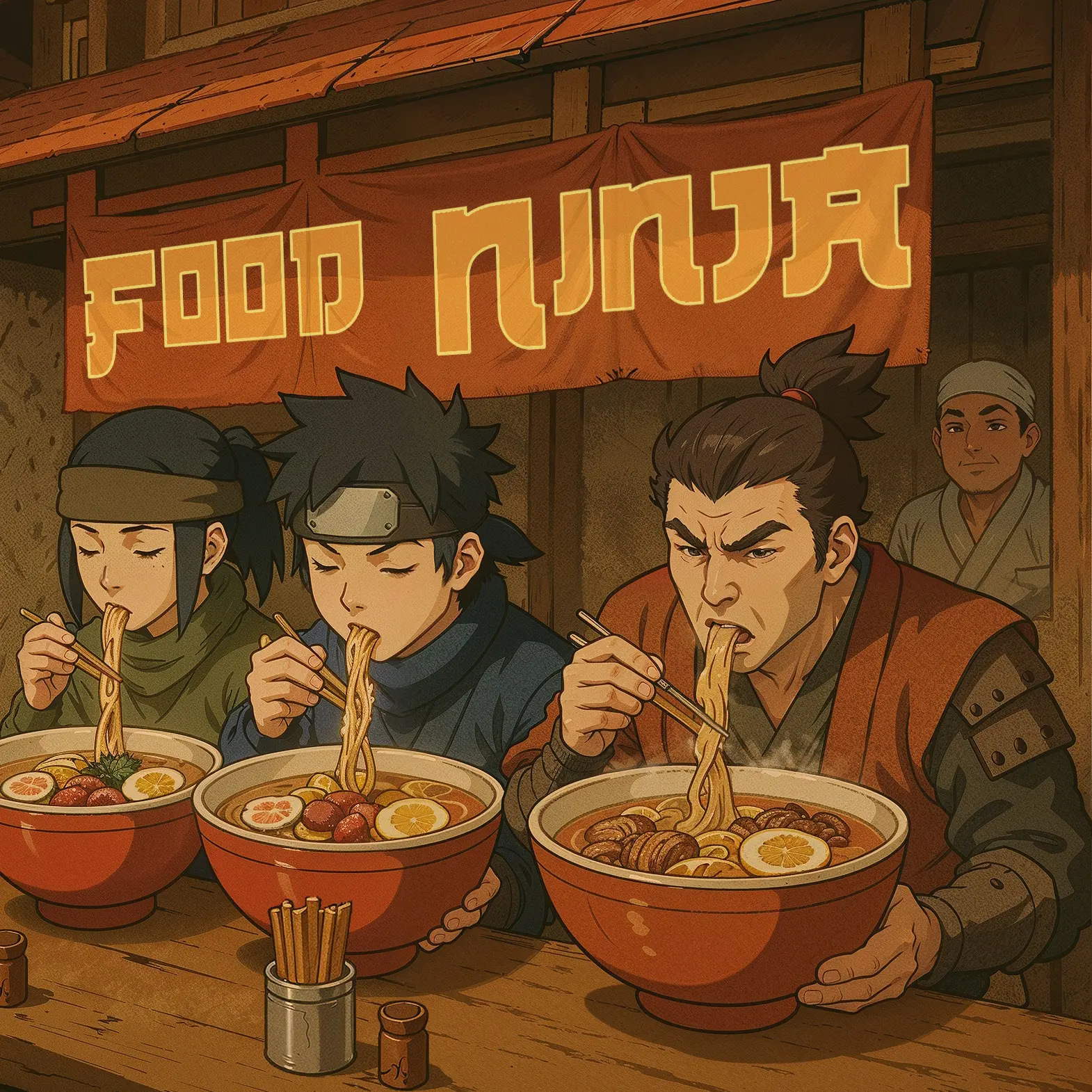 Food-Ninja-Box - Rette die Ramen!