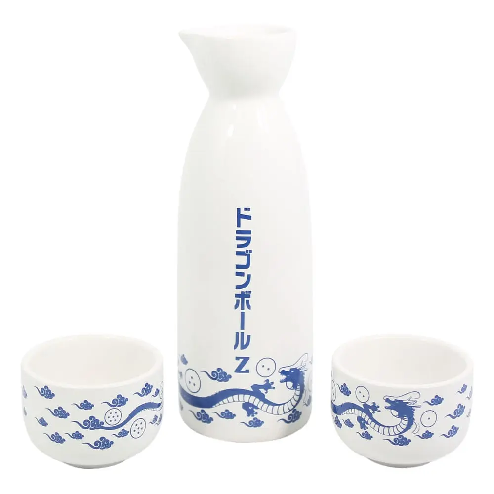 Dragon Ball Z Blauer Shenlong Sake Set aus Keramik