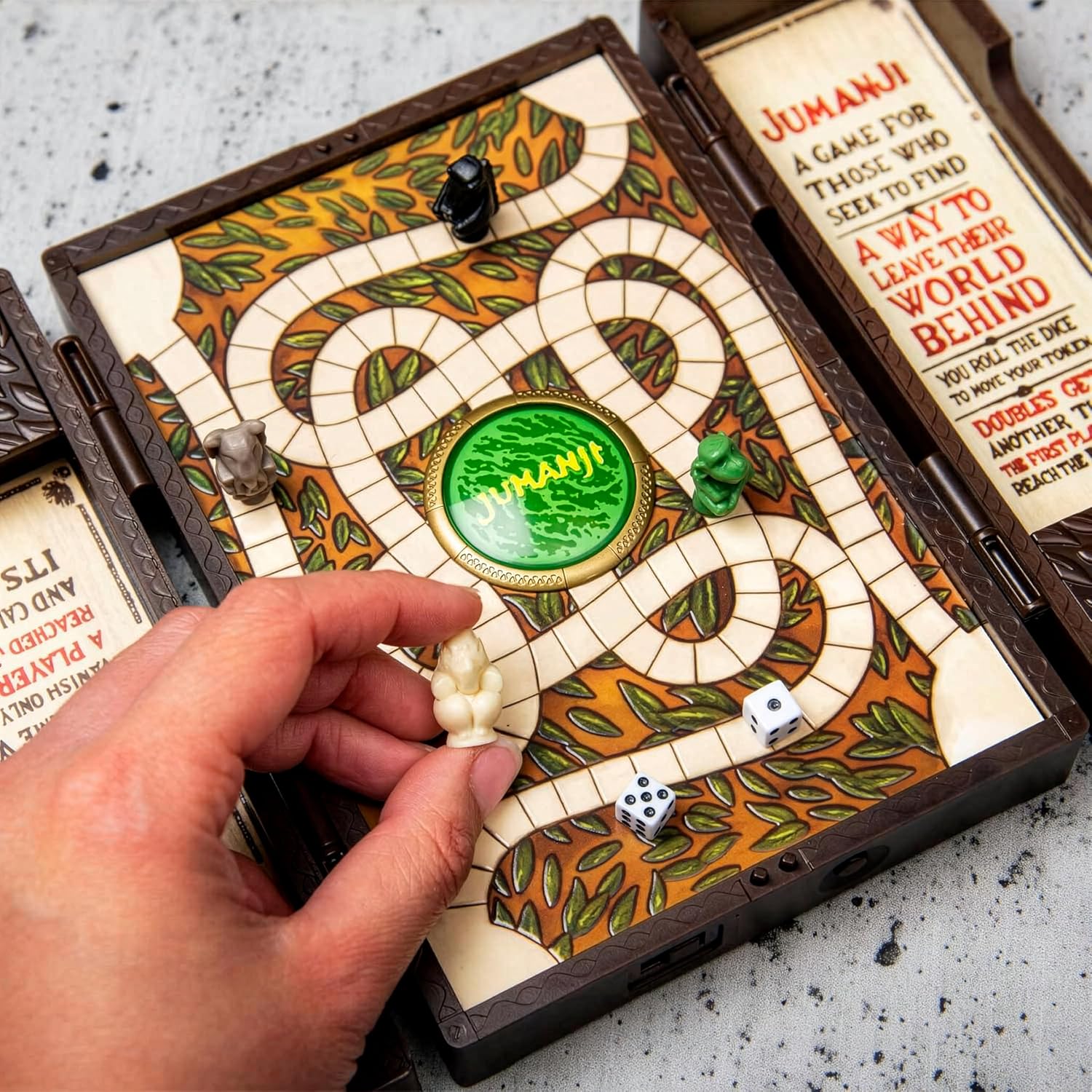 Jumanji Miniatur elektronisches Brettspiel
