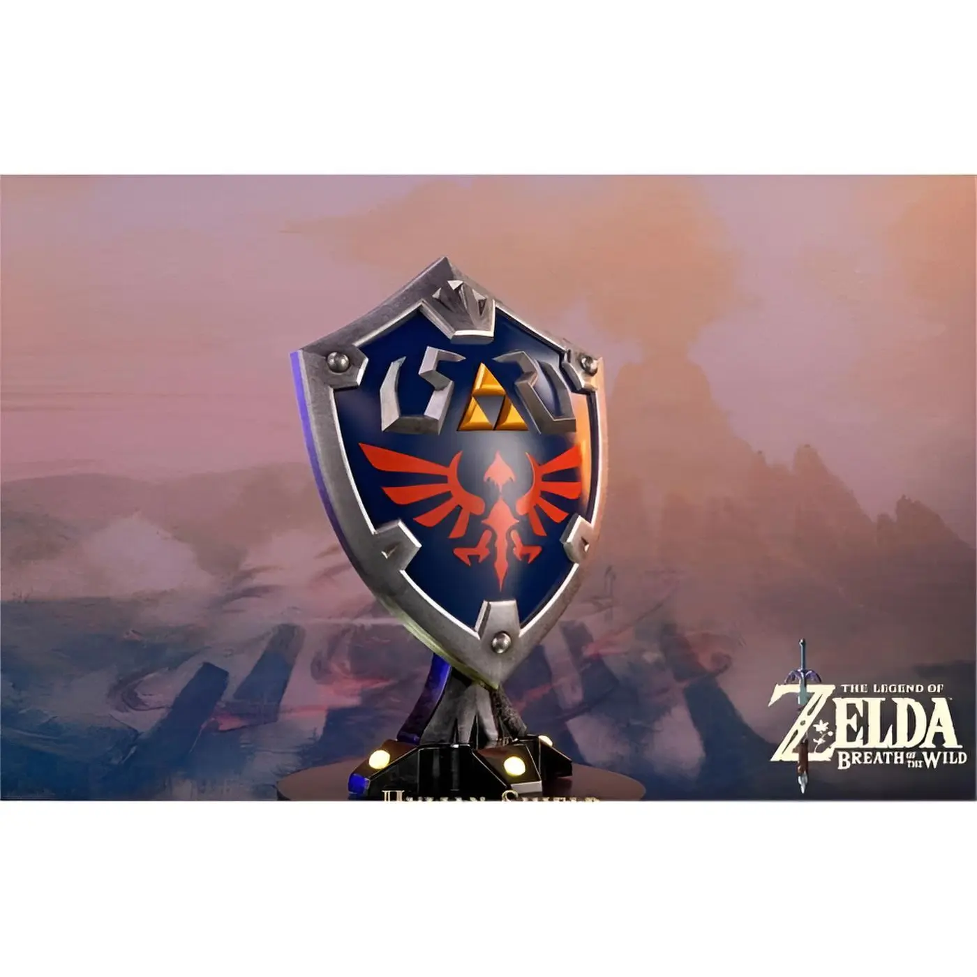 First 4 Figures - The Legend of Zelda: Breath of the Wild - Hylian Shield (Standard Edition) - Figur