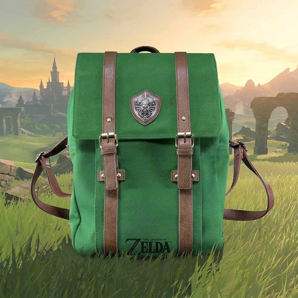 The Legend Of Zelda - Gaming Rucksack - Link - grün
