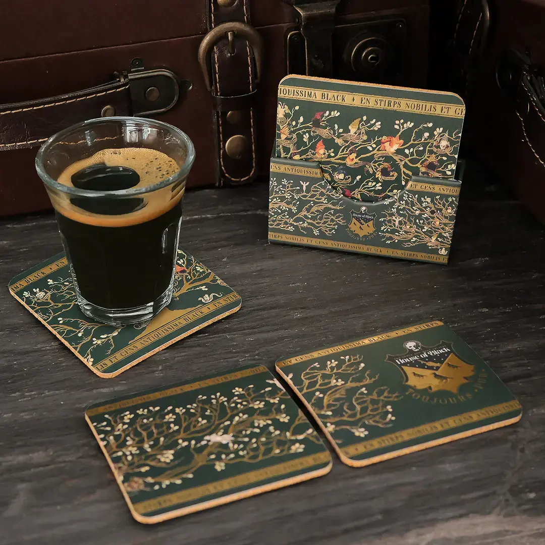Harry Potter Stammbaum Der Familie Black Untersetzer-Set