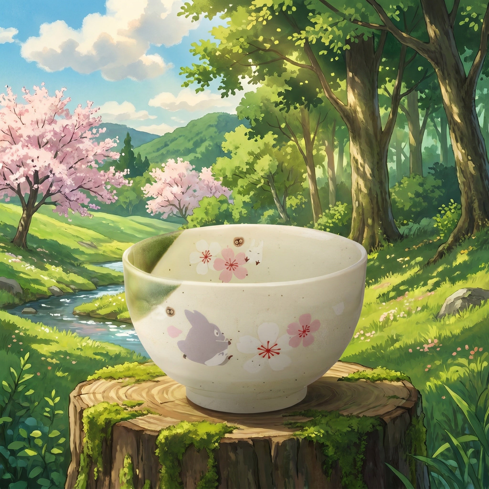 Mein Nachbar Totoro Mino Schüssel Totoro Sakura