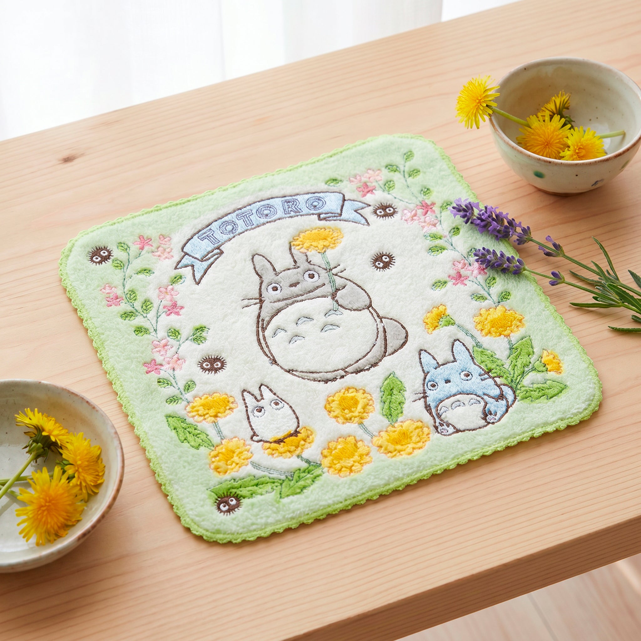 Benelic Mein Nachbar Totoro Mini-Handtuch Spring 25 X 25 Cm