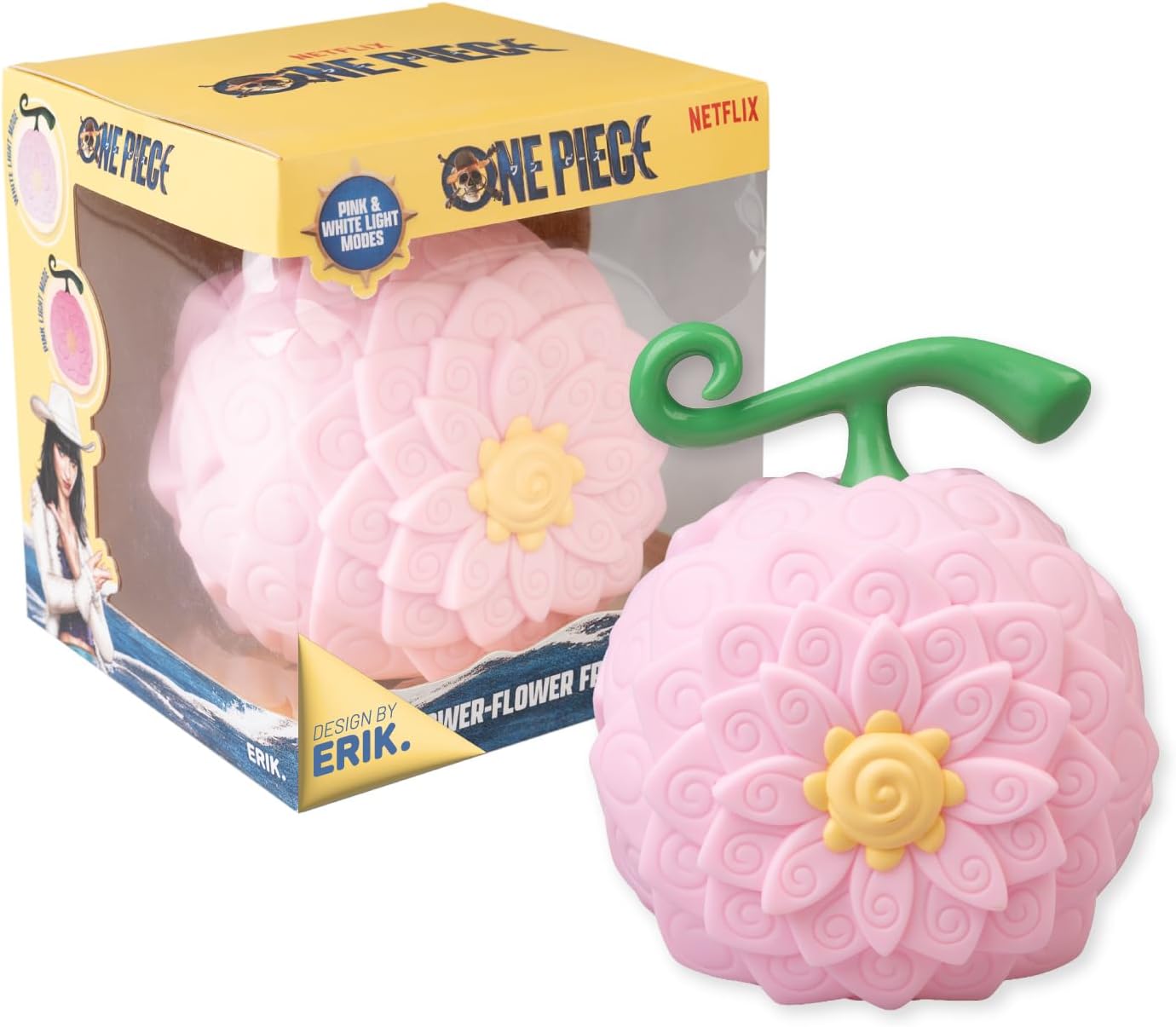 Lampe 3D Flower Flower Fruit One Piece USB-C Stimmungslicht