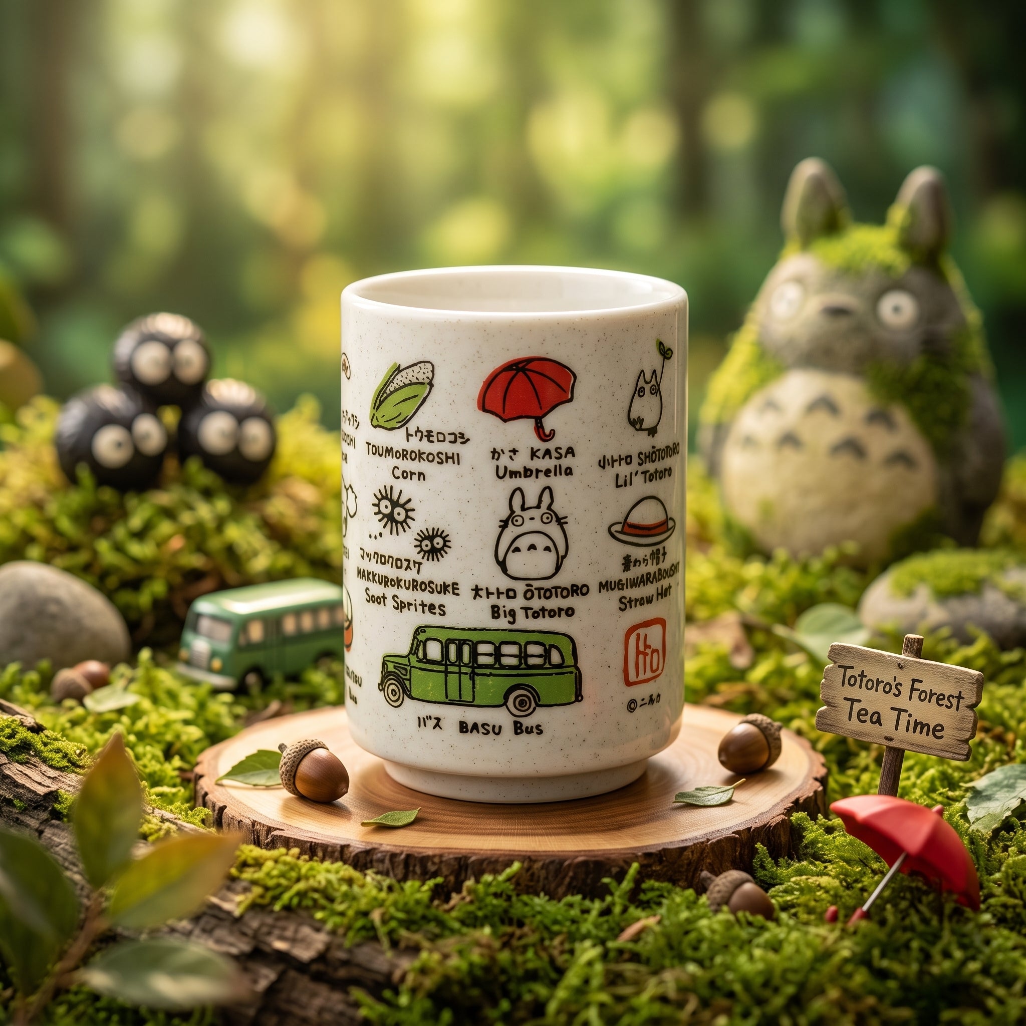 Mein Nachbar Totoro Japanischer Teebecher Characters
