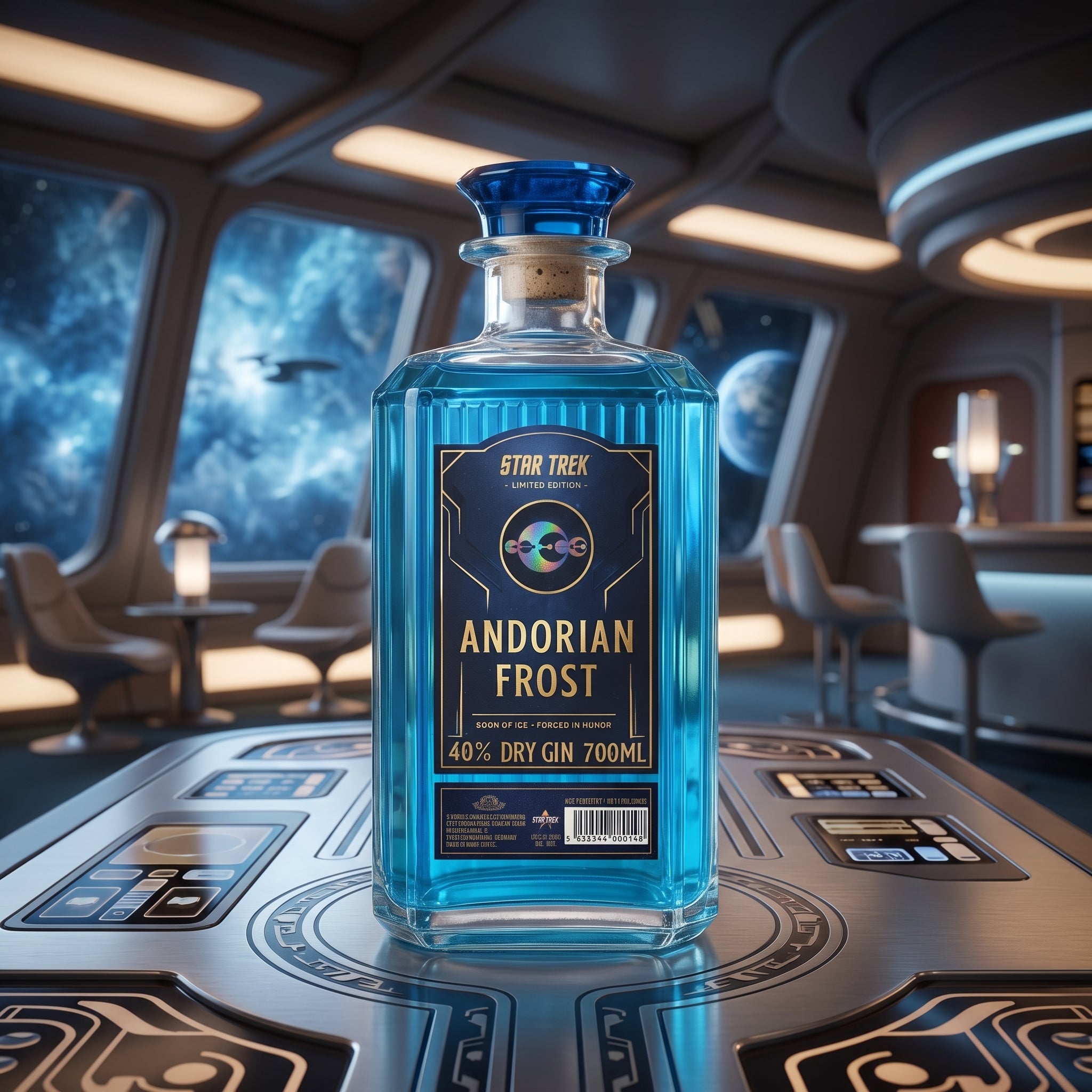 Star Trek Andorian Frost Gin Limited Edition