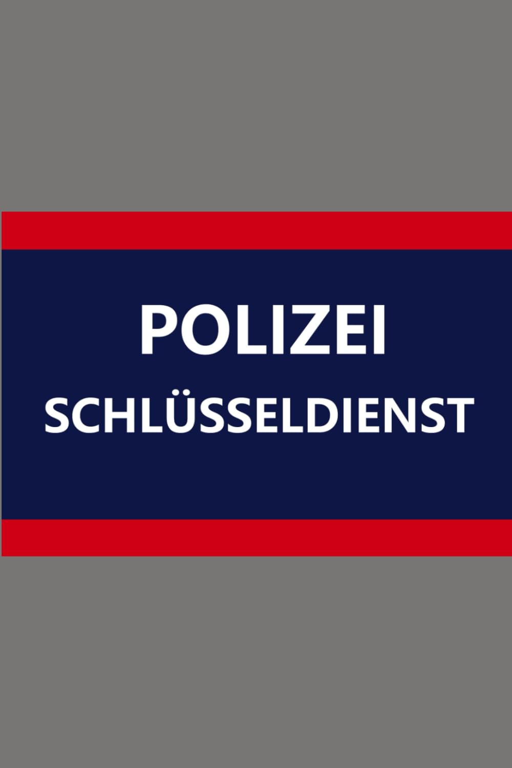 Polizei Schlüsseldienst praktisches Handbuch